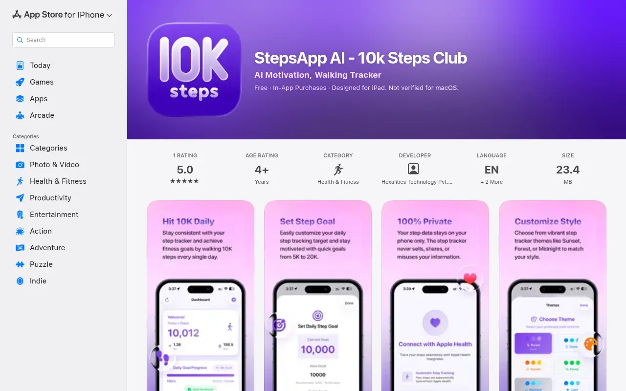 10k Steps Club