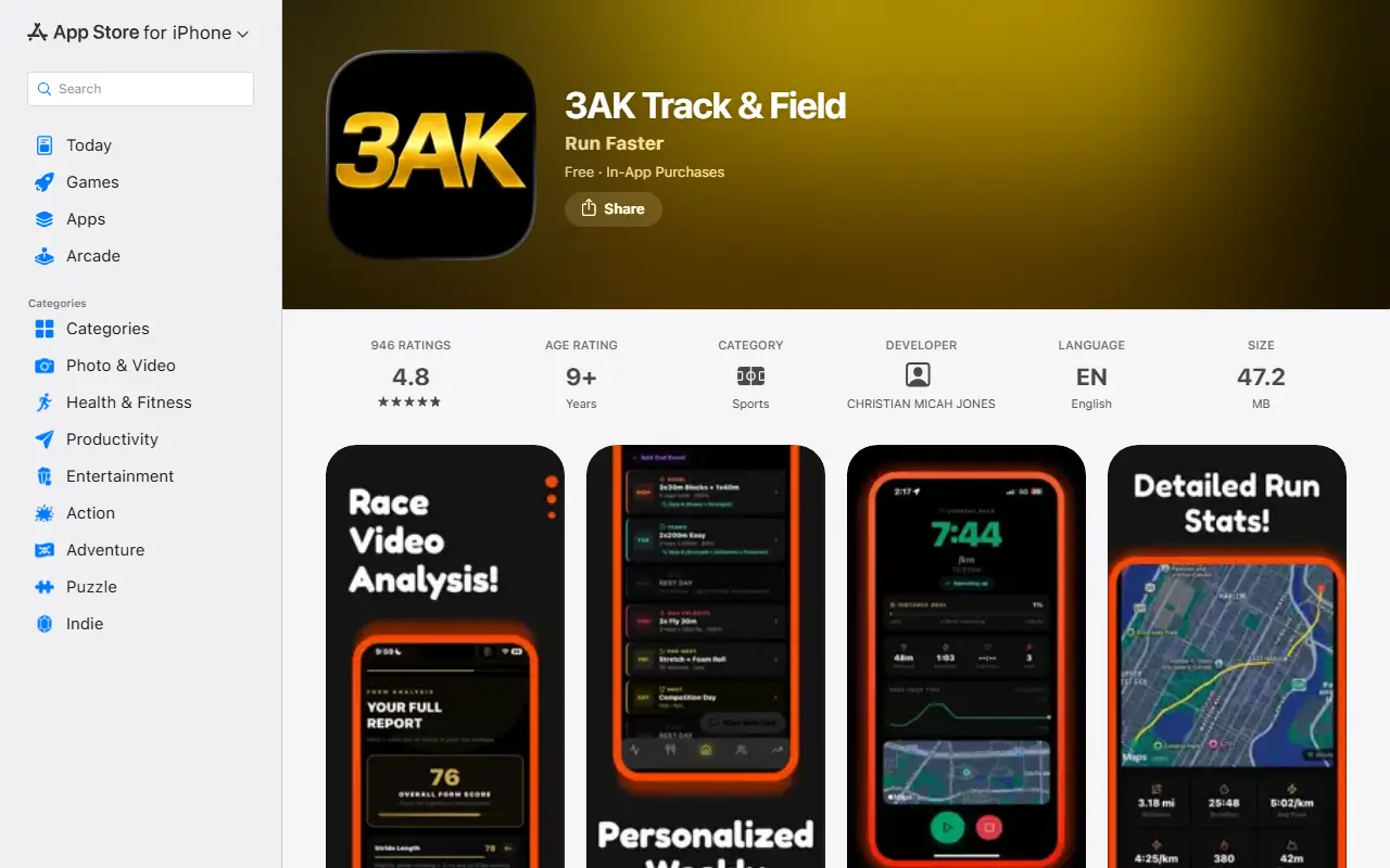 3AK Track & Field