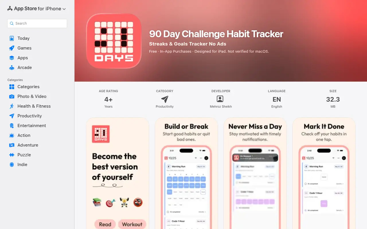 90 Days Challenge