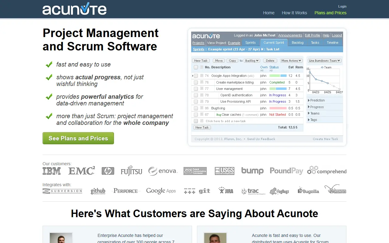 Acunote