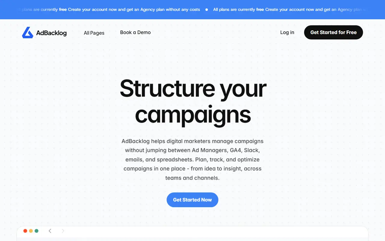 AdBacklog for Android