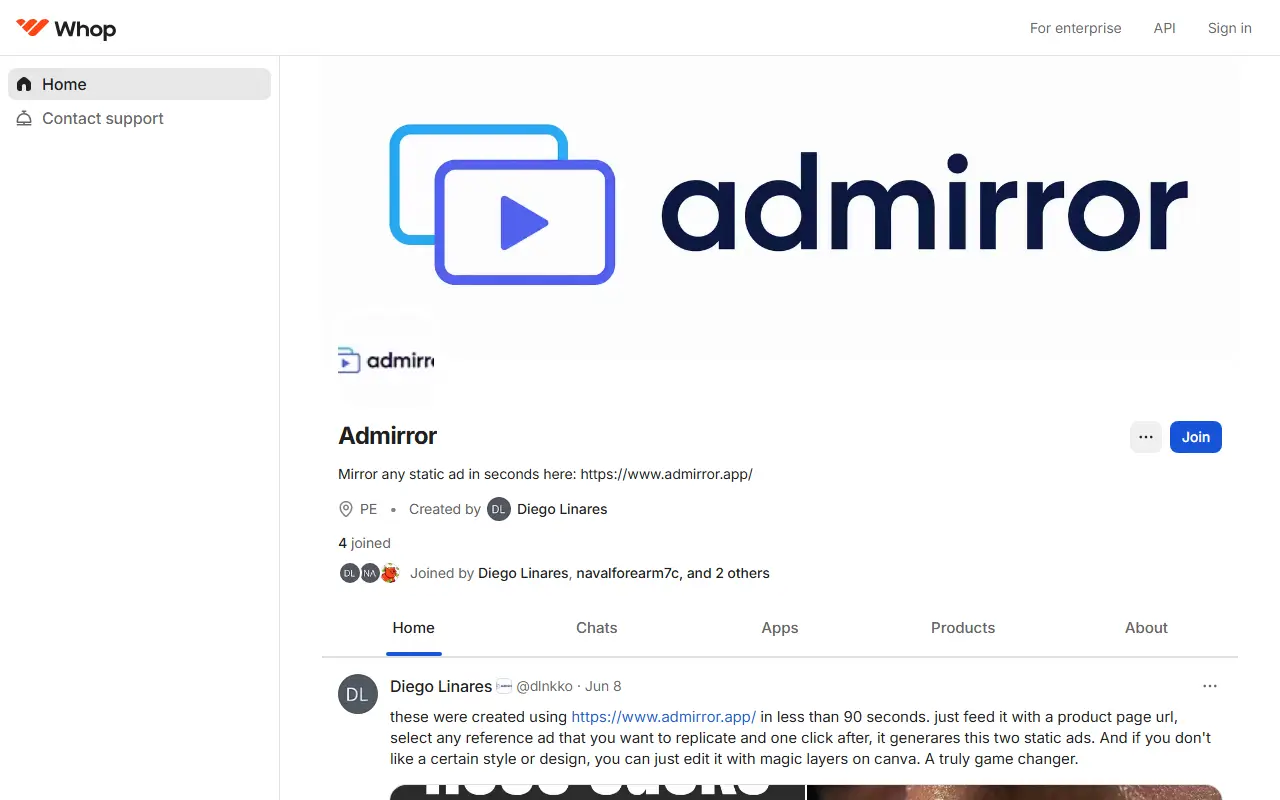 Admirror