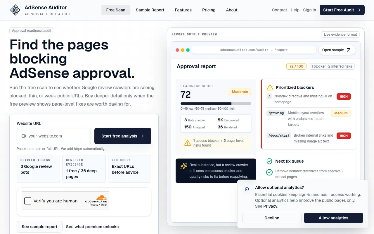 AdSense Auditor