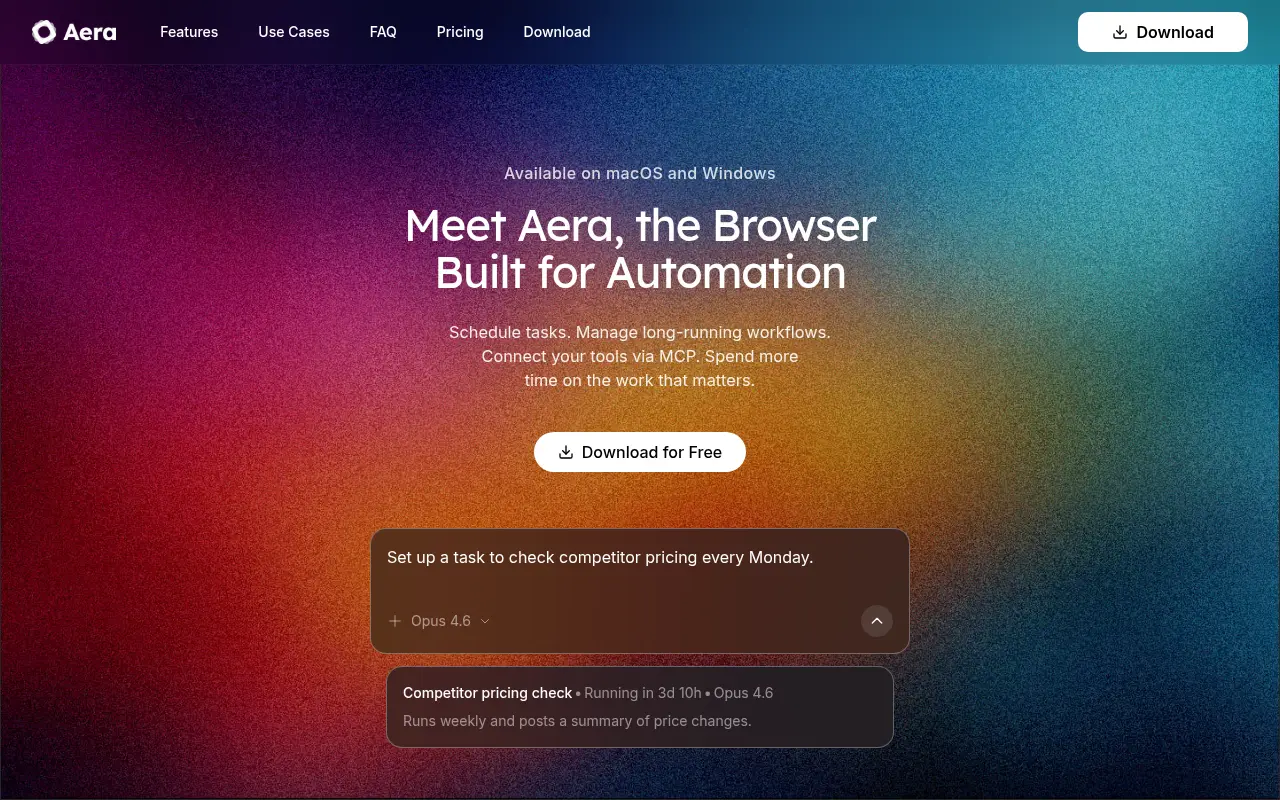 Aera Browser