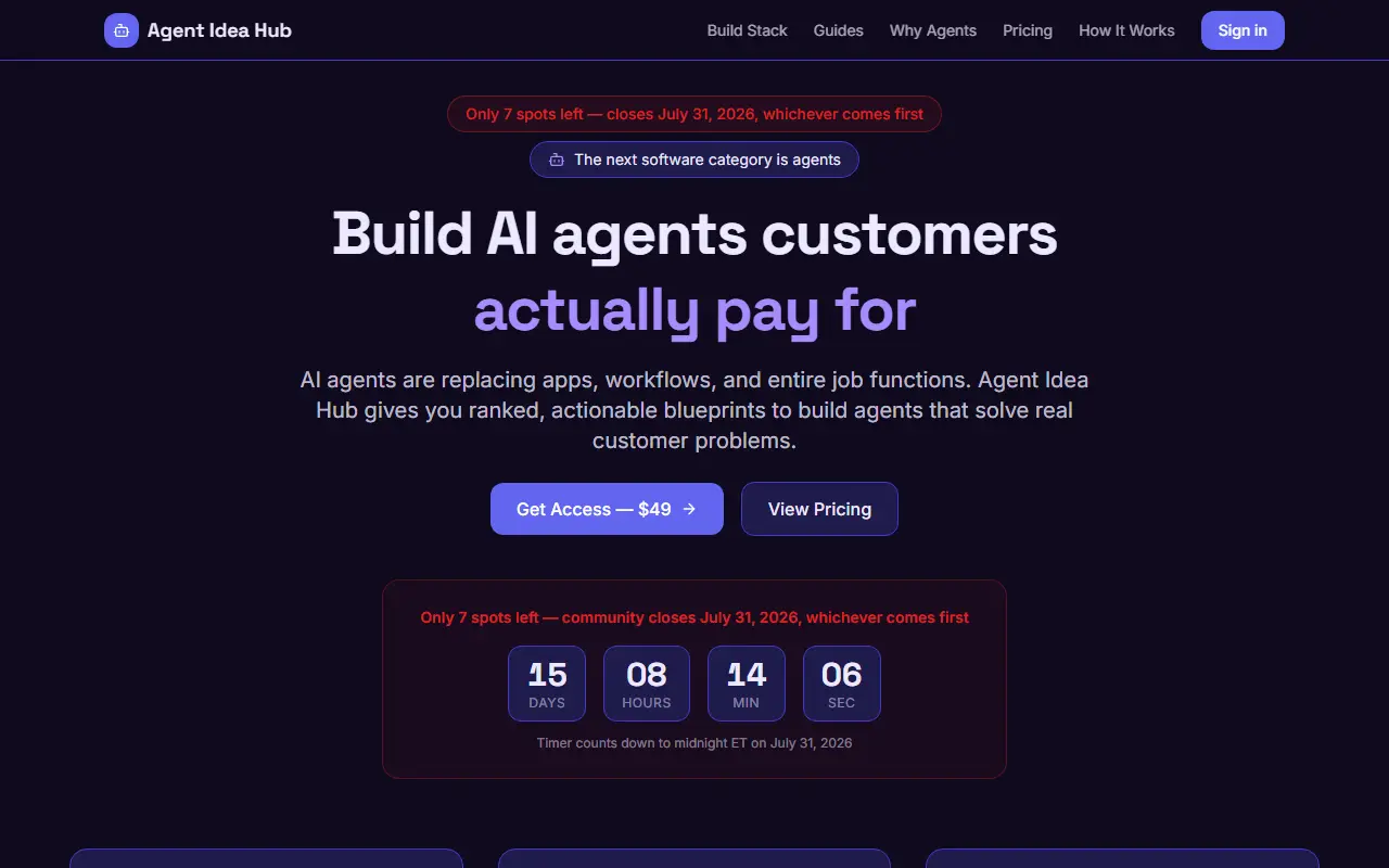 Agent Idea Hub