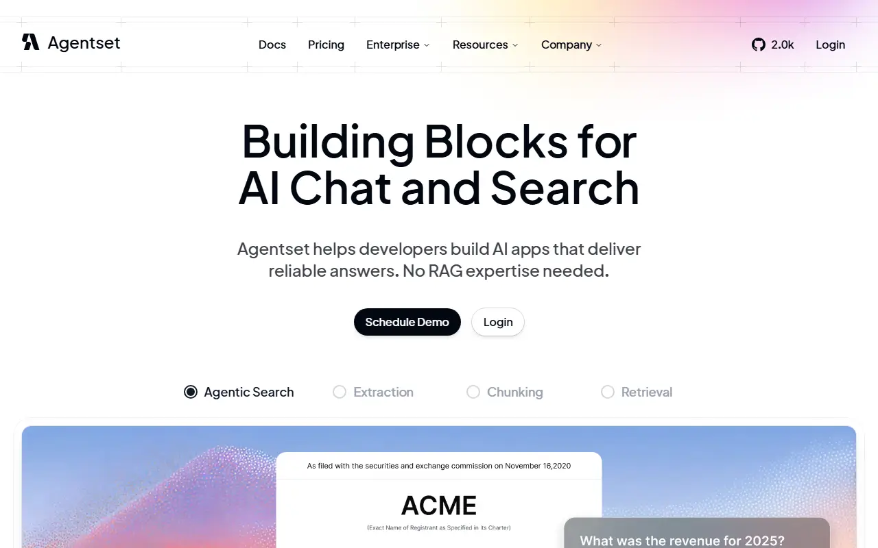 Agentset