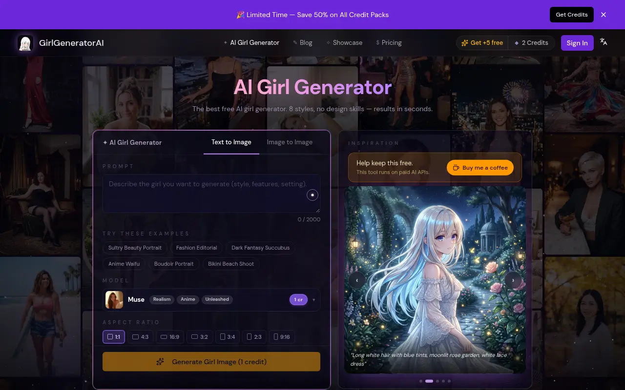 AI Girl Generator