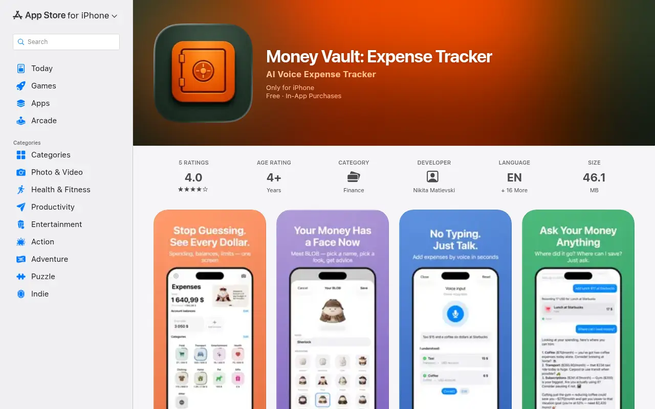 AI Money Vault