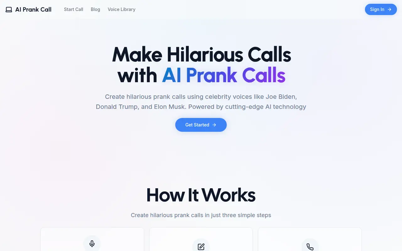 AI Prank Call