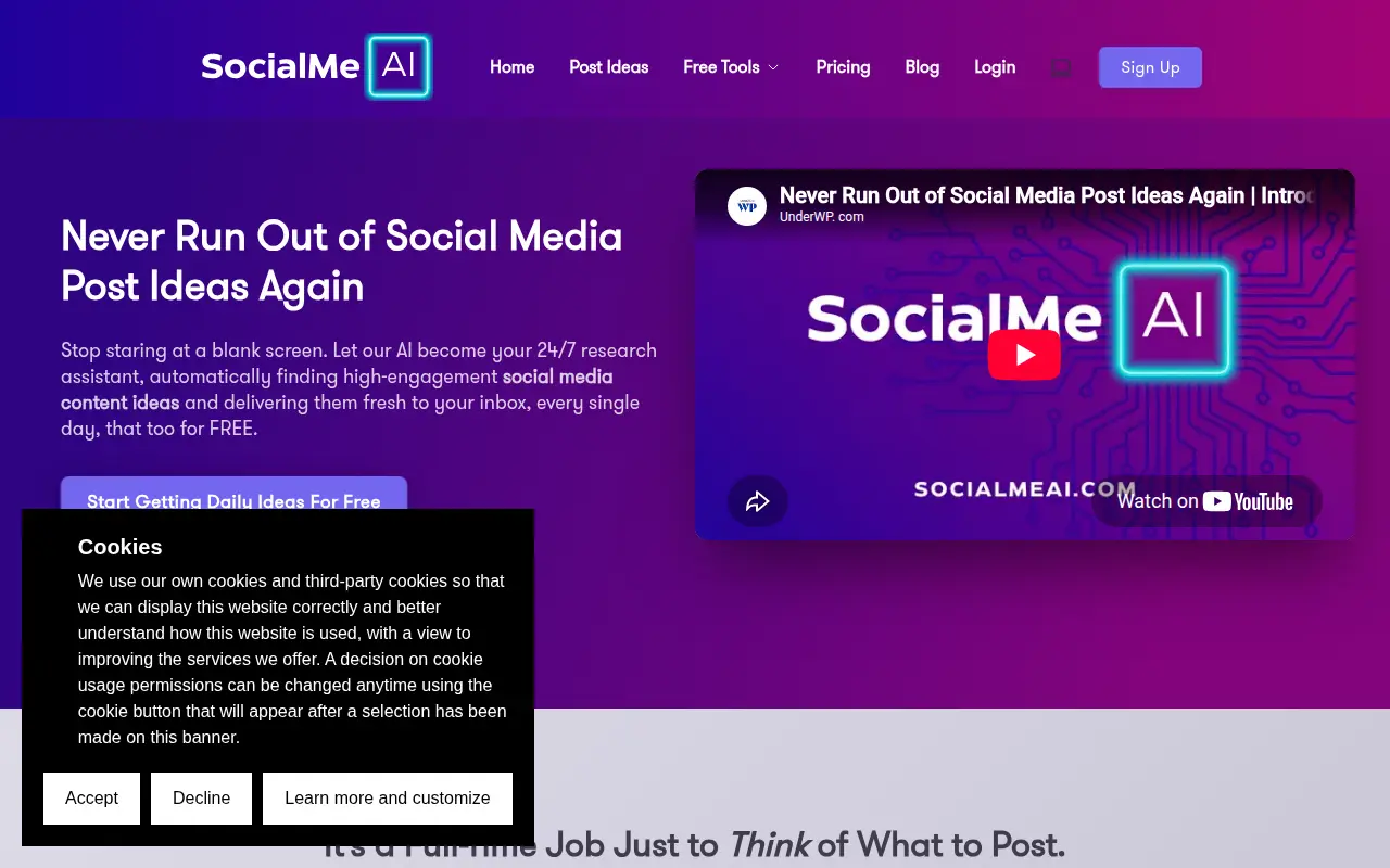 AI-Researched Social Media Post Ideas