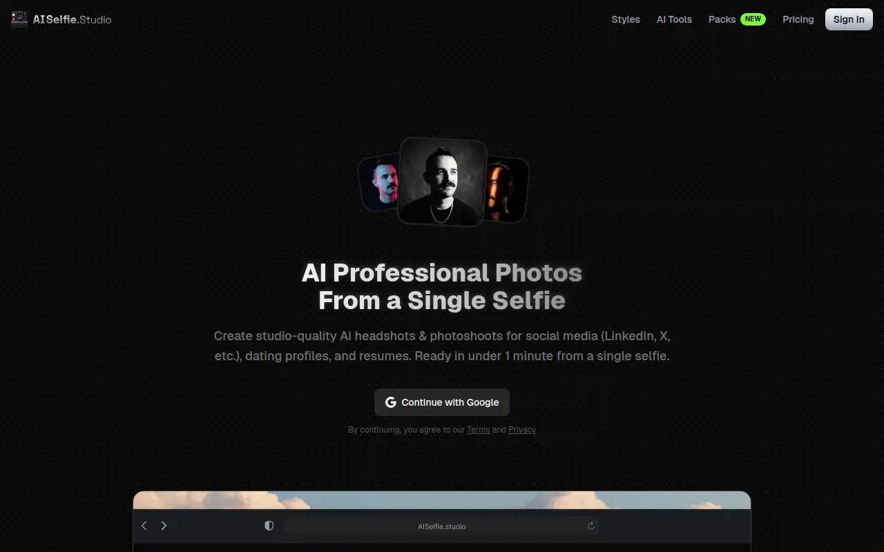 AI Selfie Studio