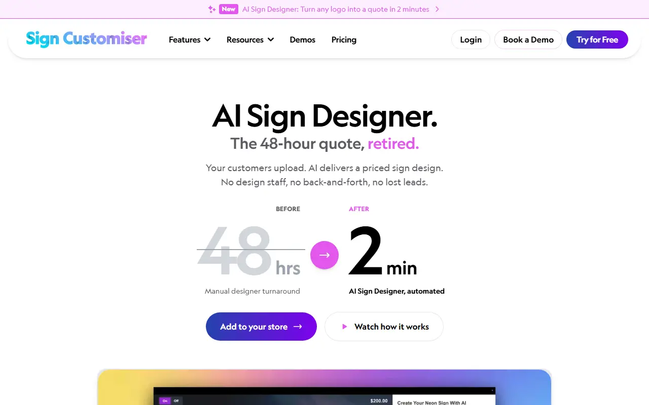AI Sign Designer