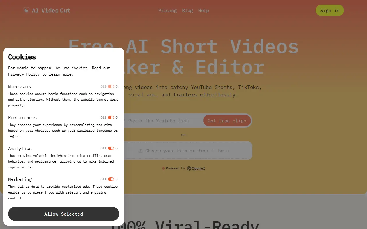 AI Video Cut