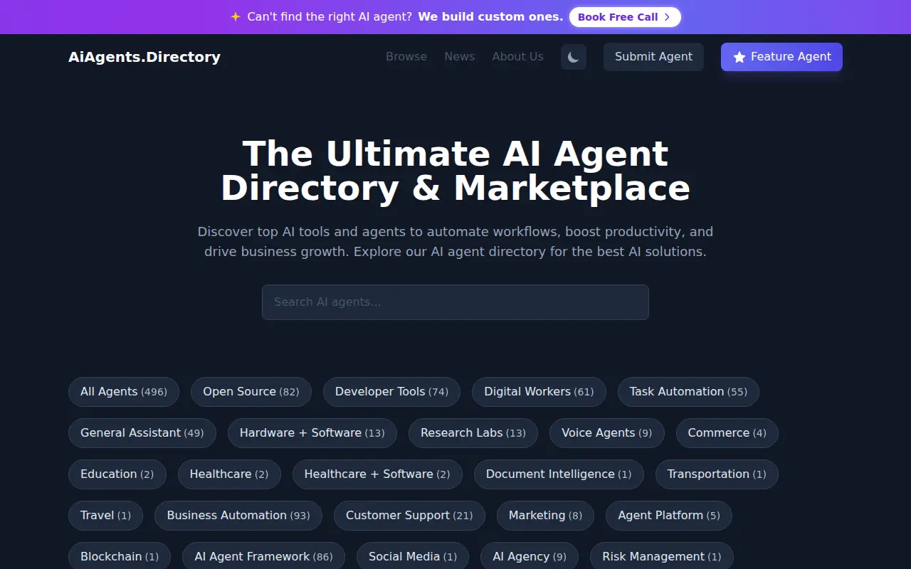 AiAgents.Directory
