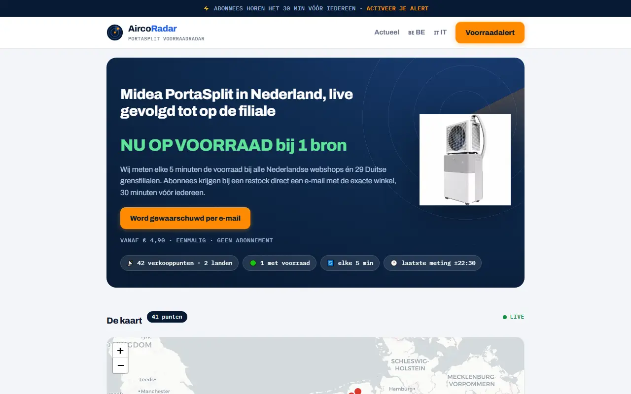 AircoRadar
