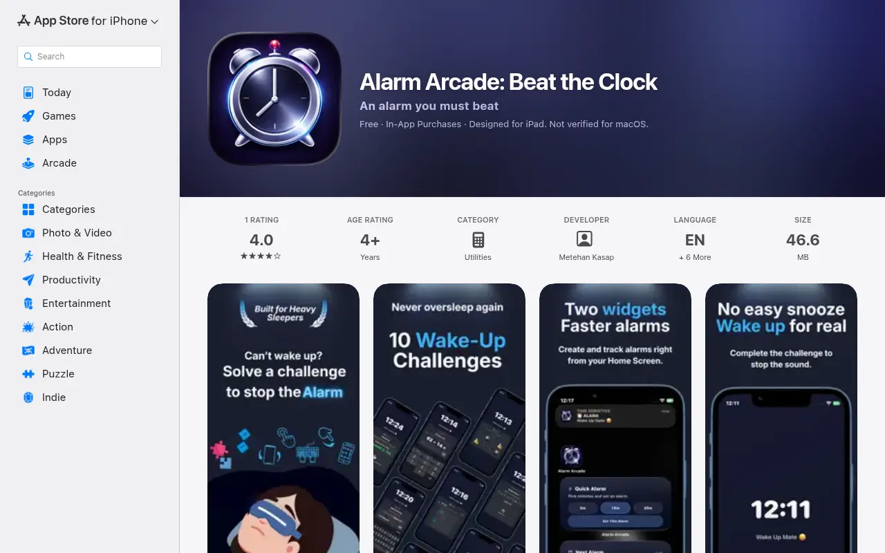 Alarm Arcade