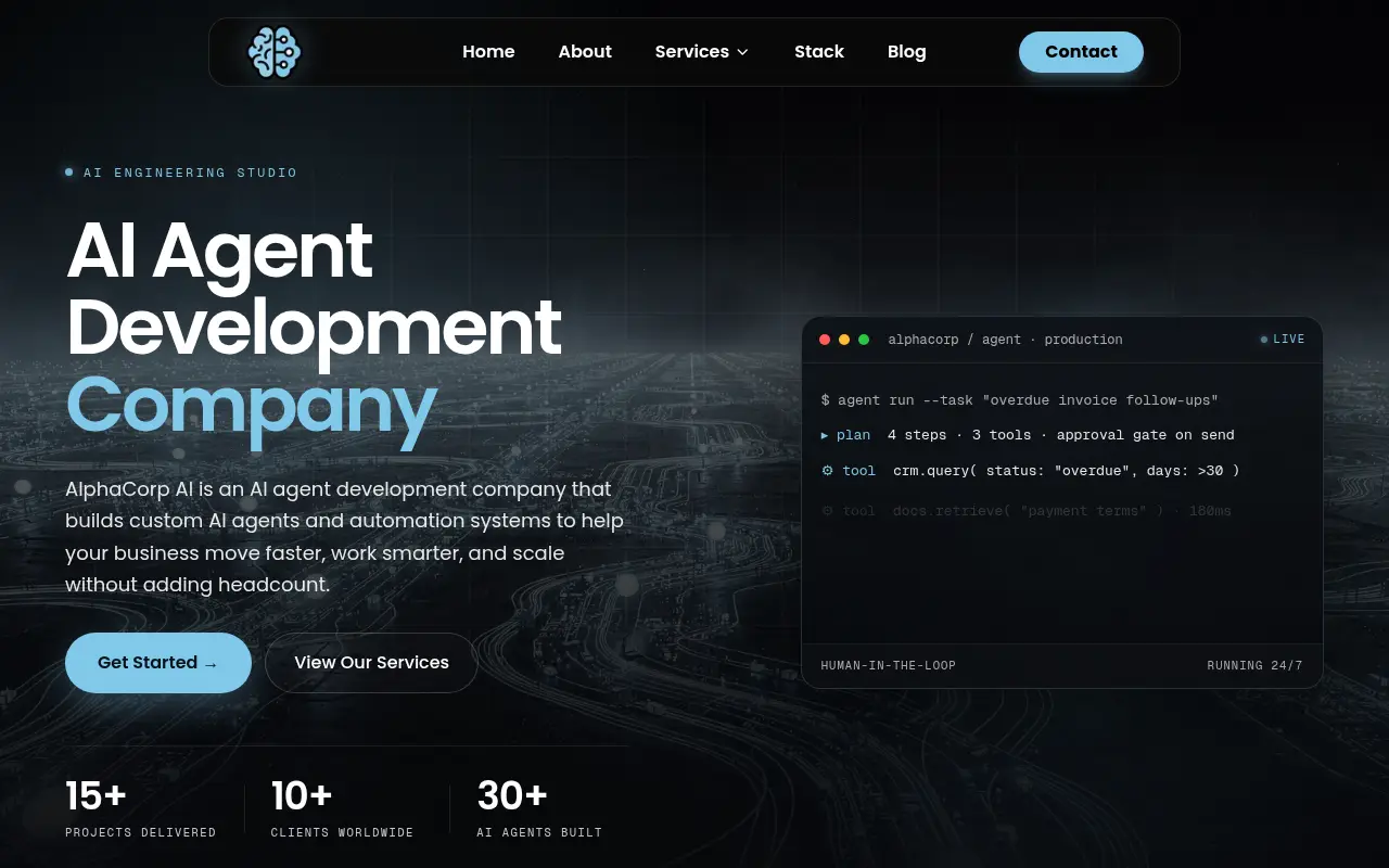 AlphaCorp AI