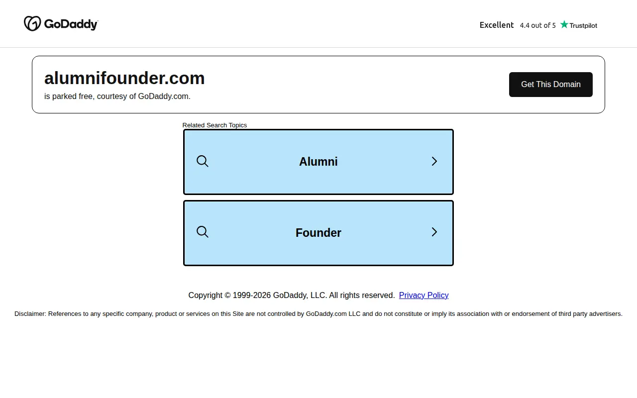 Alumni Founder