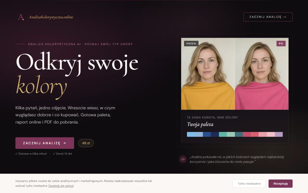 AnalizaKolorystyczna.Online