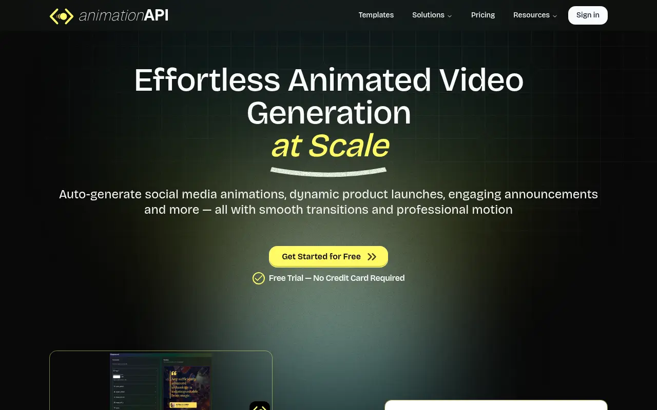 AnimationAPI