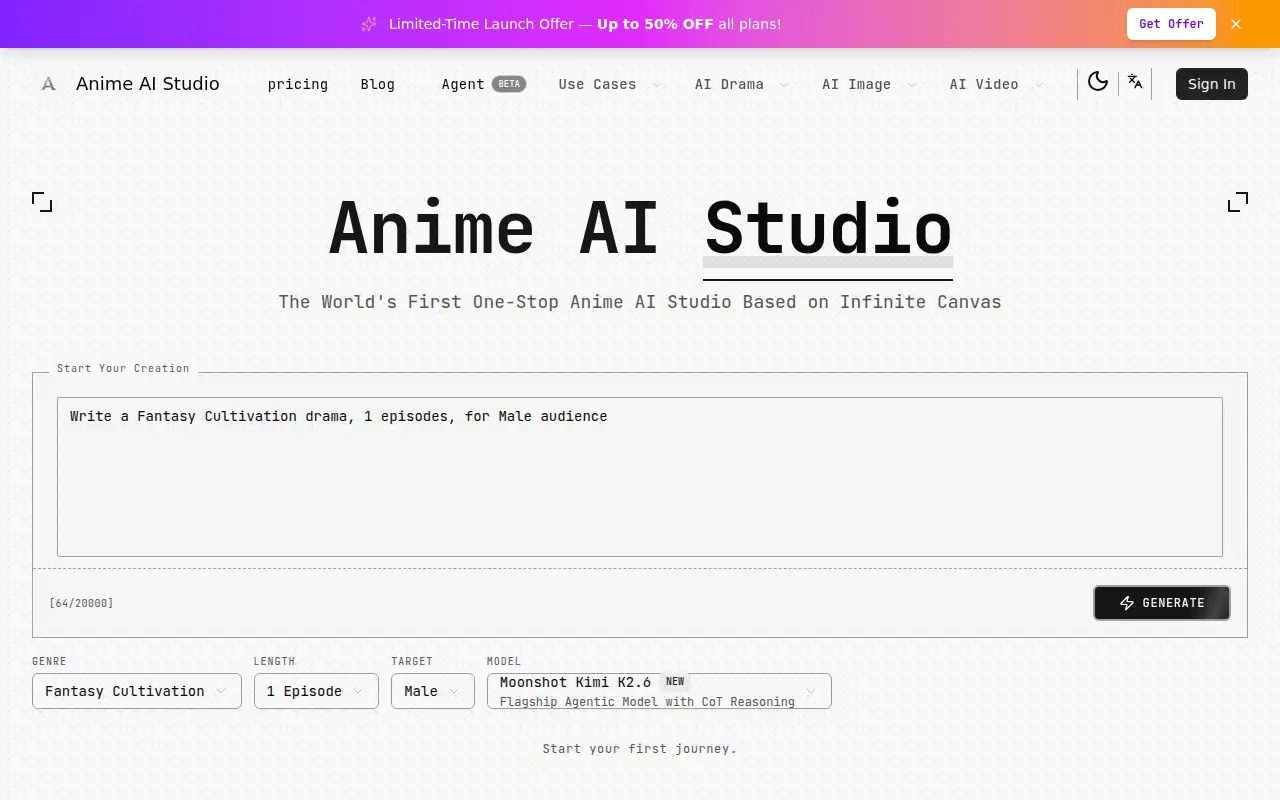Anime AI Studio