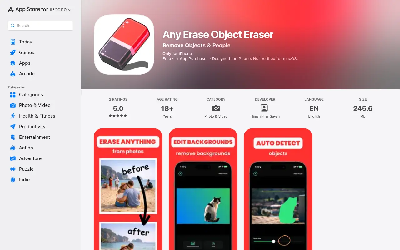 Any Erase