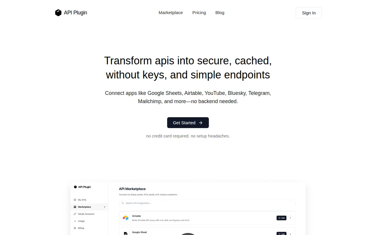 API Plugin