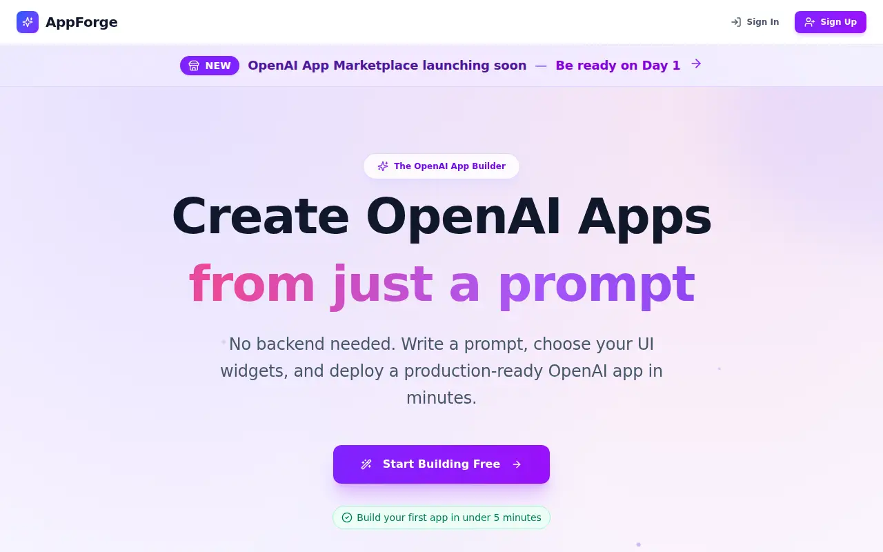 AppForgeNow