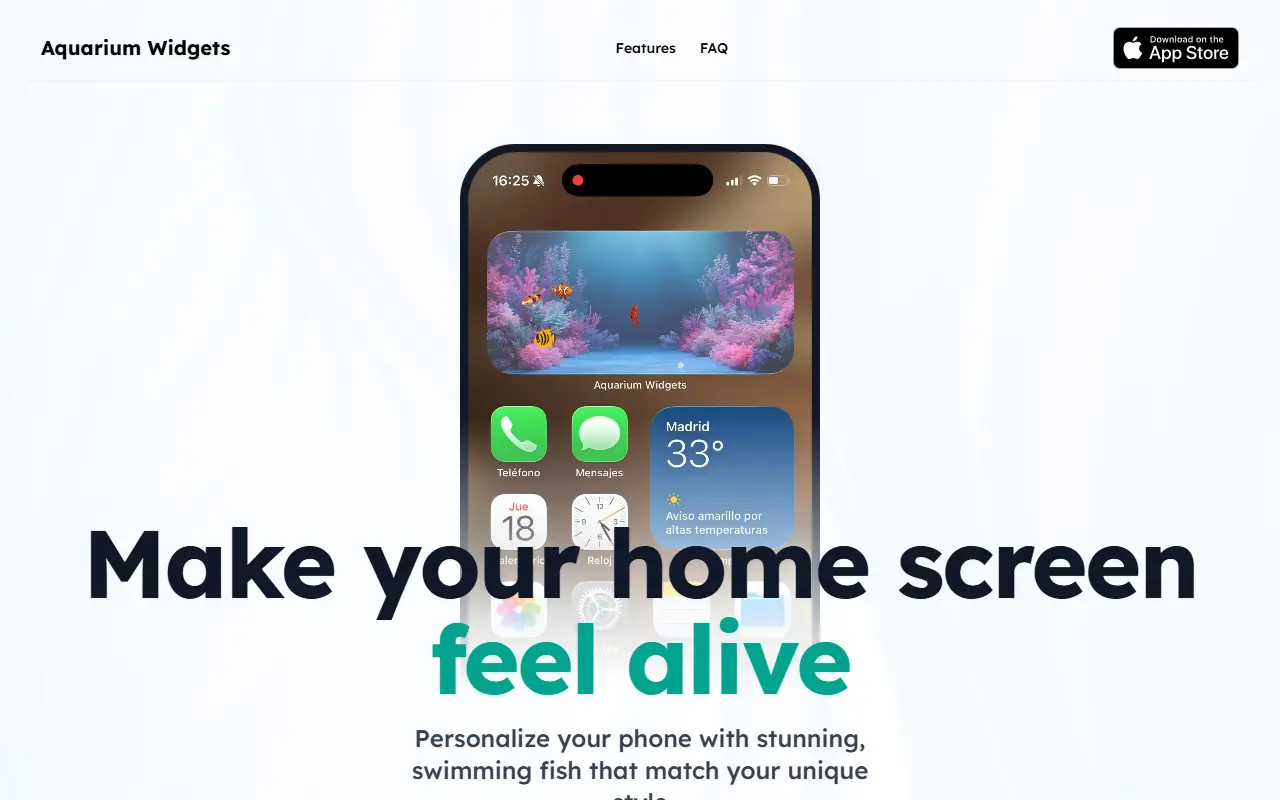 Aquarium Widgets