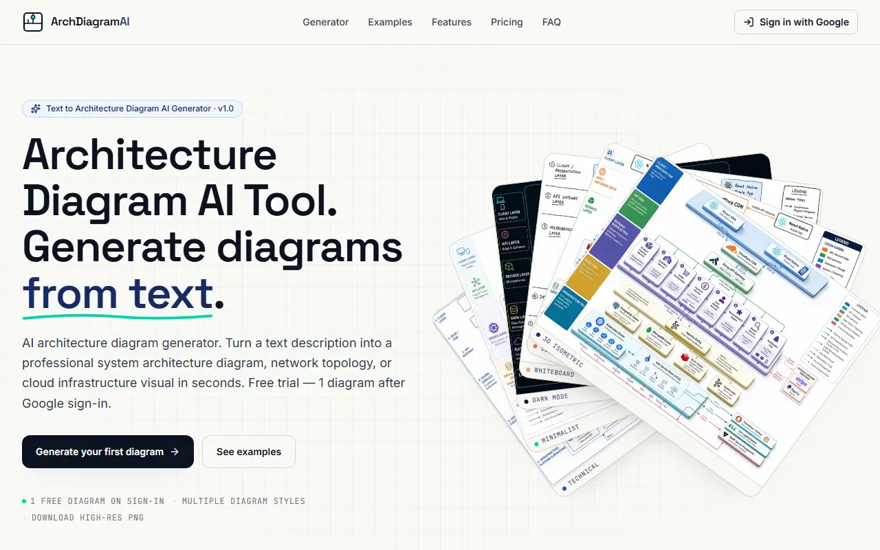 Architecture Diagram AI