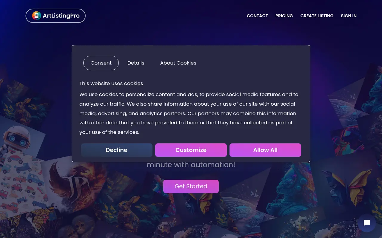 ArtListingPro by Kevin Schindler