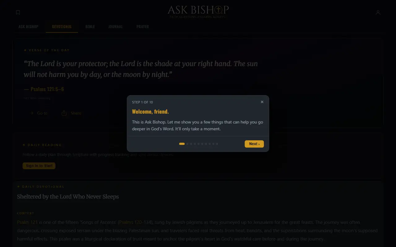 Ask Bishop