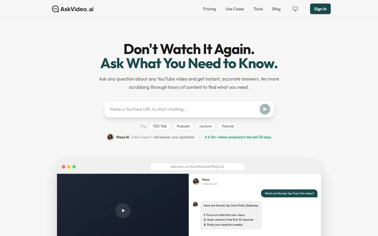 AskVideo.ai