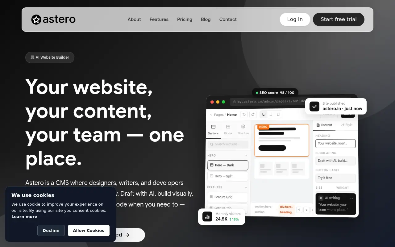 AsteroBuilder