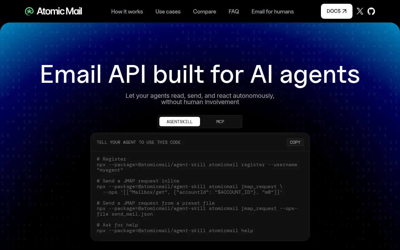 Atomic Mail Agentic