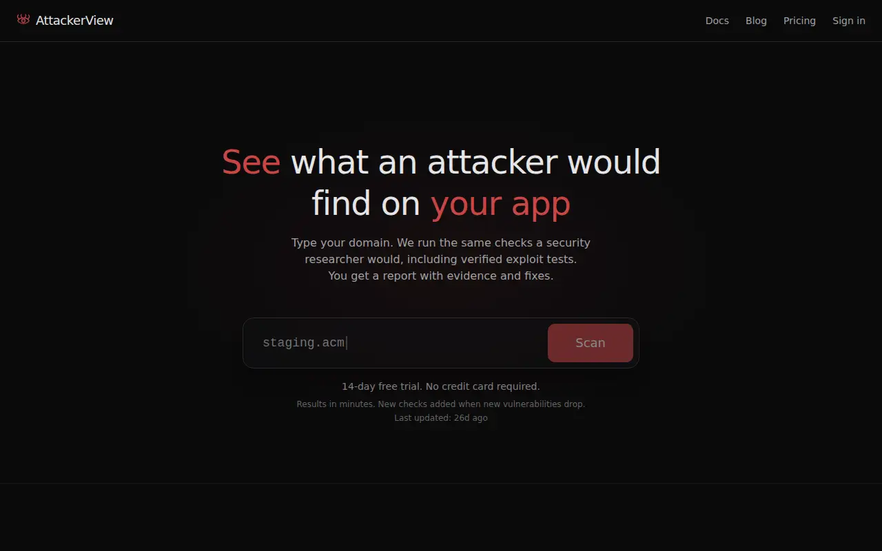 AttackerView
