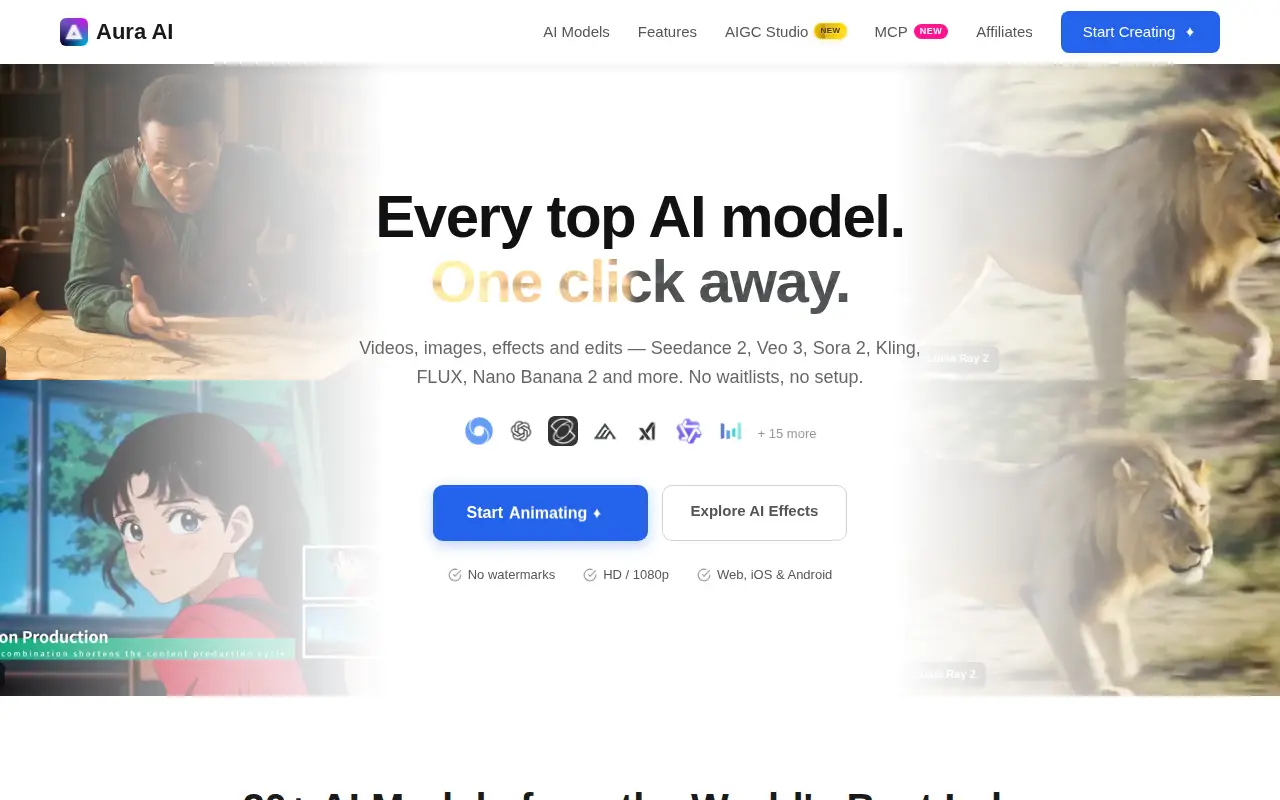 Aura AI - AI Video & Image Generator