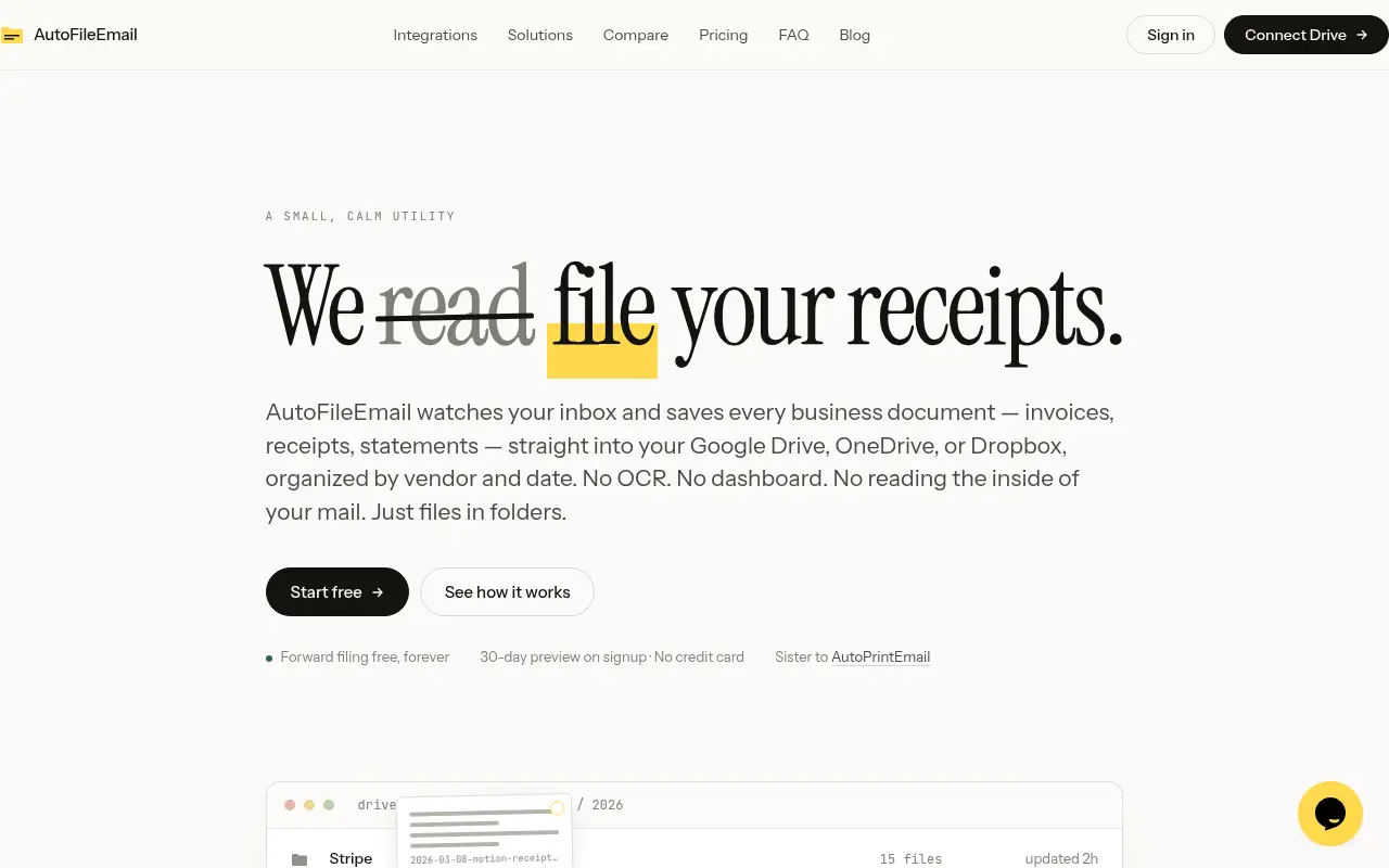 Autofile.email