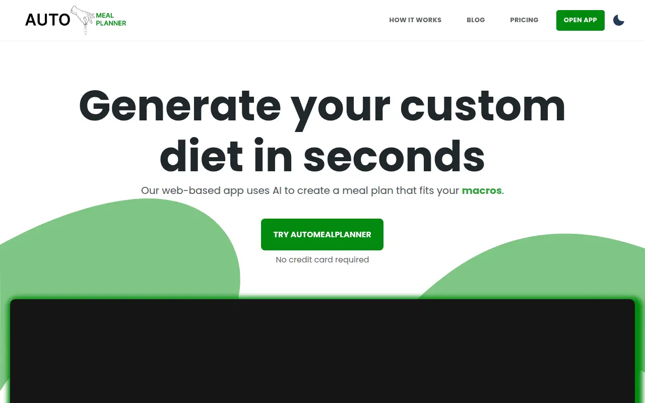 AutoMealPlanner