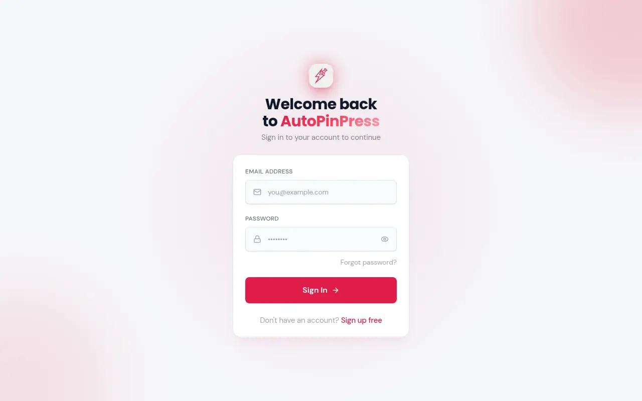 AutoPinPress