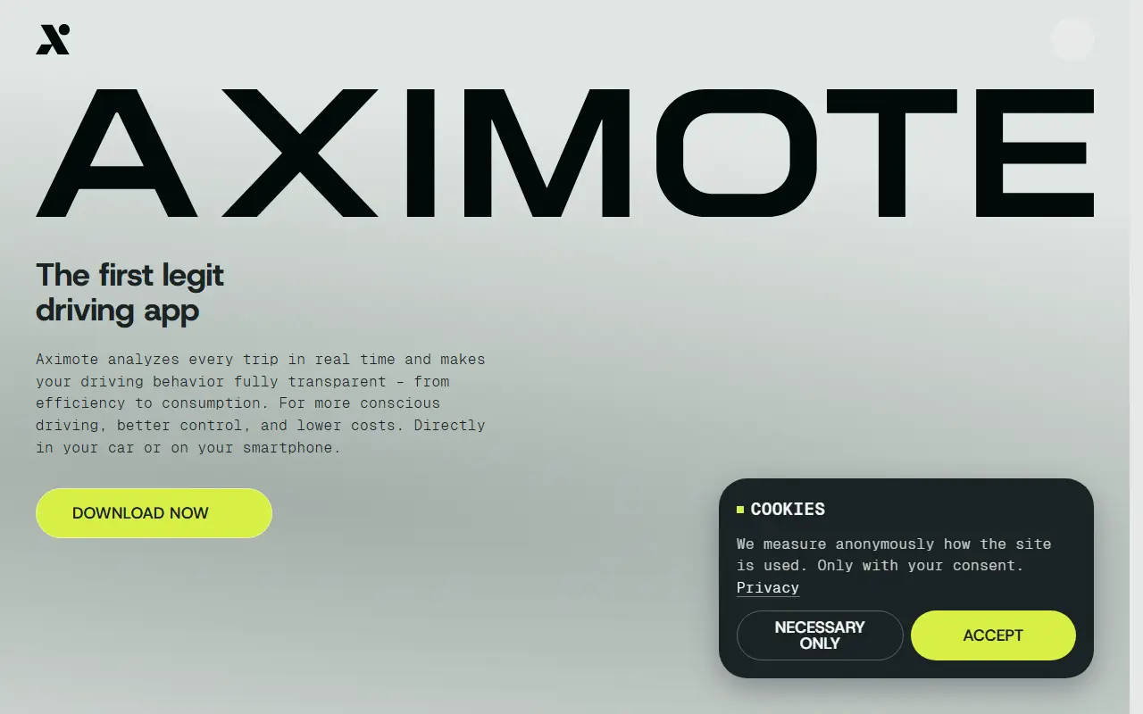 Aximote In-Car App