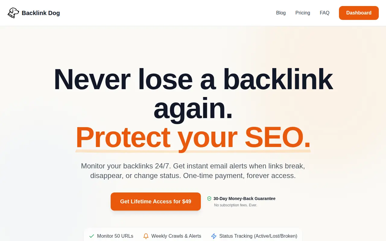 Backlink Dog