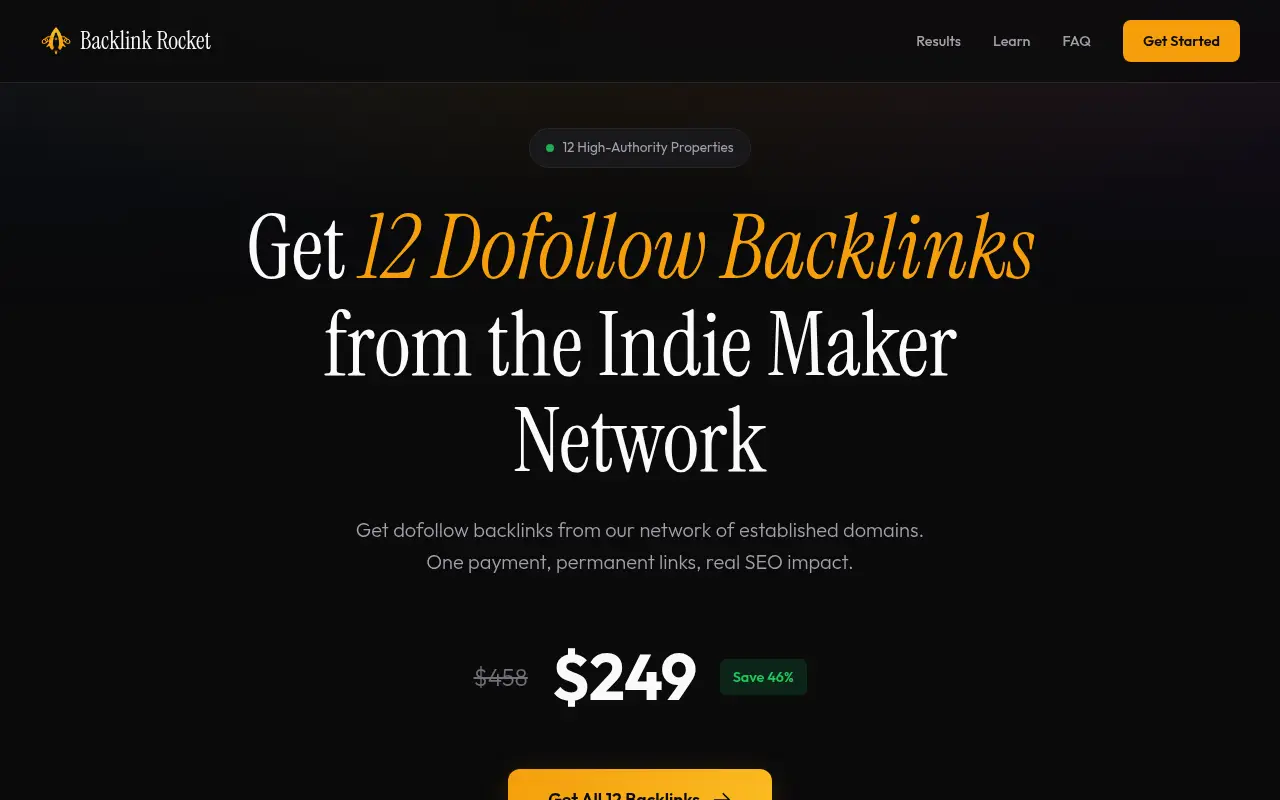 Backlink Rocket