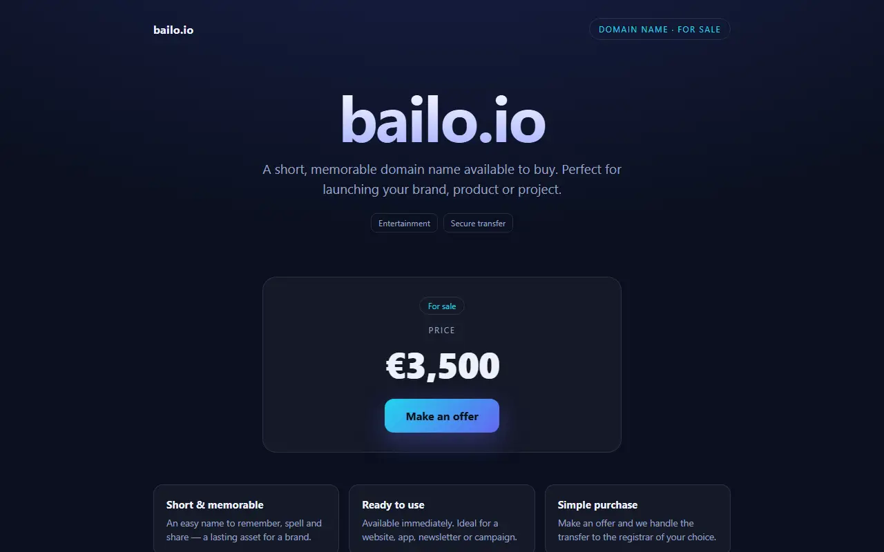 Bailo