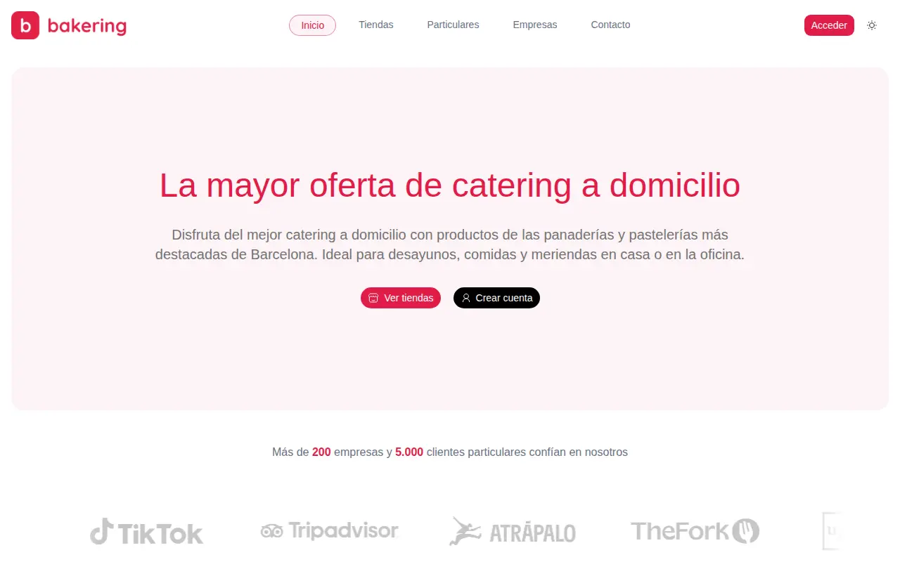 Bakering App SL
