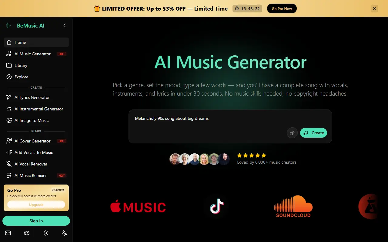 BeMusic AI