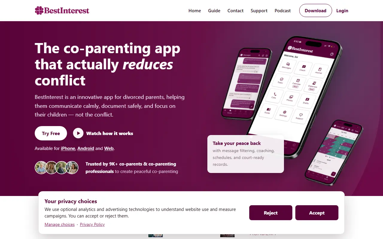 BestInterest for Coparents