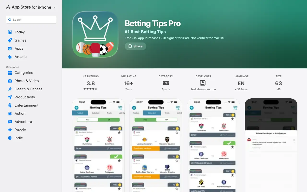Betting Tips