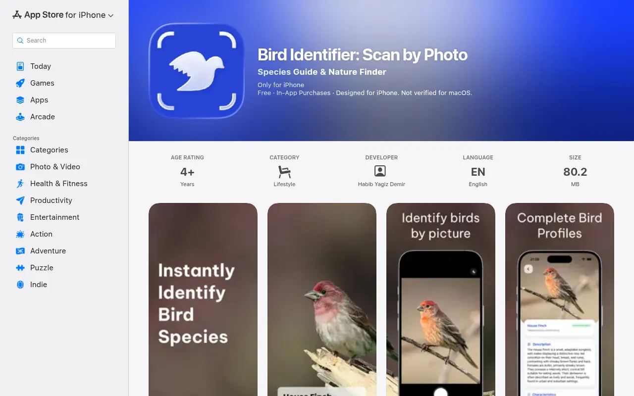 Bird Identifier