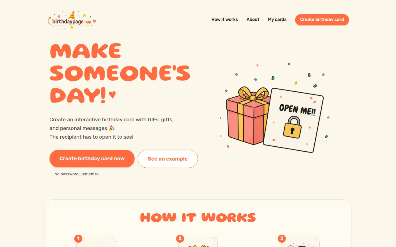 BirthdayPage